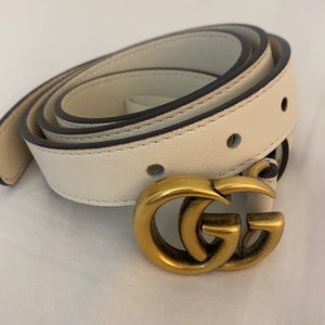 Gucci Maramont Thin Leather Belt